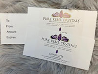 Crystal products by Pure Rebel Crystals, Yateley, Hampshire