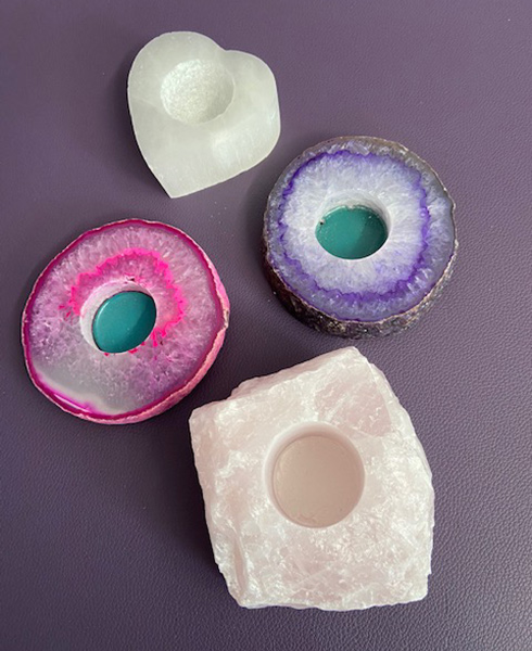 candles by Pure Rebel Crystals